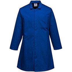 Portwest 2202 Mens Food Coat One Pocket Royal Medium , HuntOffice.ie on Productcaster.