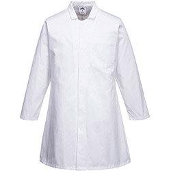 Portwest 2202 Mens Food Coat One Pocket White Small , HuntOffice.ie on Productcaster.