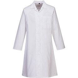 Portwest 2205 Women's Food Coat One Pocket White XL on Productcaster.