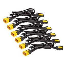 APC Power Cord Kit (6 ea) Locking C13 to C14 Cable 1.8m , HuntOffice.ie on Productcaster.