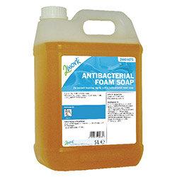 2Work Antibacterial Foaming Hand Soap Refill 5L (Pack 1) 2W01073 on Productcaster.