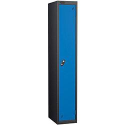 Probe 1 Door Locker Cam Lock ACTIVECOAT W305xD380xH1780mm Black Body Blue Door on Productcaster.