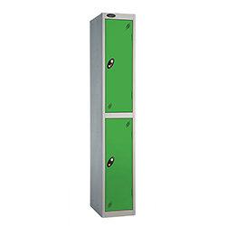 Probe 2 Door Locker Cam Lock ACTIVECOAT W380xD380xH1780mm Silver Body Green Door on Productcaster.