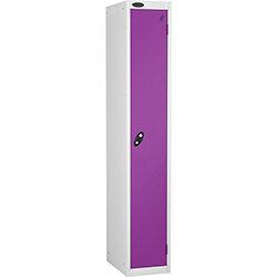 Probe 1 Door Locker Cam Lock ACTIVECOAT W380xD380xH1780mm White Body Lilac Door on Productcaster.