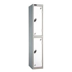 Probe 2 Door Locker Cam Lock ACTIVECOAT W380xD460xH1780mm Silver Body White Door on Productcaster.