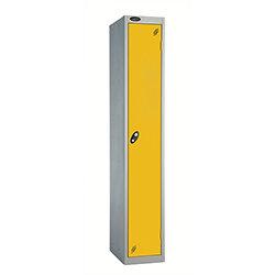 Probe 1 Door Locker Cam Lock ACTIVECOAT W460xD460xH1780mm Silver Body Yellow Door on Productcaster.