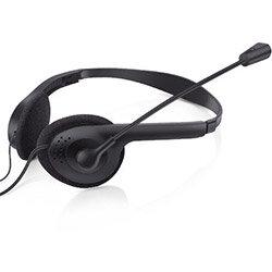 Sandberg USB Headset - 1.8m - Binaural Stereo with Boom Microphone, Standard USB-A Type Connector, for Call Center, Skype, Multimedia - Black Colour , on Productcaster.