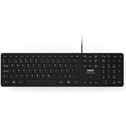 Port Designs 900754-UK keyboard USB QWERTY UK English Black on Productcaster.