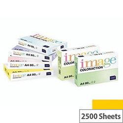 Image Coloraction Sevilla Dark Yellow A4 Paper 80gsm Pack of 500' , ''HuntOffice.ie' on Productcaster.