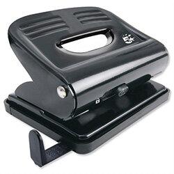 Black 2 Hole Punch Plastic Base Metal Handle 18 Sheets 5 Star on Productcaster.