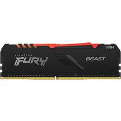 Kingston Technology FURY Beast RGB memory module 8 GB 1 x 8 GB DDR4 3600 MHz , HuntOffice.ie on Productcaster.