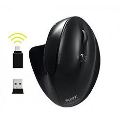 Port Designs 900706-BT mouse Right-hand RF Wireless+Bluetooth Optical 1600 DPI , HuntOffice.ie on Productcaster.