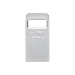 Kingston Technology DataTraveler Micro USB flash drive 128 GB USB Type-A 3.2 Gen 1 (3.1 Gen 1) Silver on Productcaster.