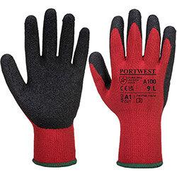 Portwest A100 Grip Glove Red & Black XXL , HuntOffice.ie on Productcaster.