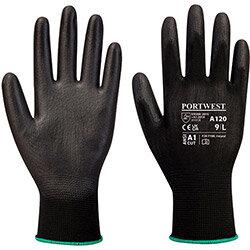 Portwest A120 PU Palm Glove Black XXL , HuntOffice.ie on Productcaster.