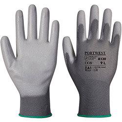 Portwest A120 PU Palm Glove Grey Large , HuntOffice.ie on Productcaster.