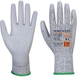 Portwest A620 LR Cut PU Palm Glove Grey Medium on Productcaster.