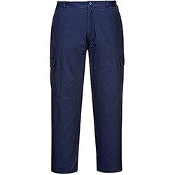 Portwest AS11 Antistatic Trousers Navy XSmall on Productcaster.