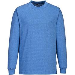 Portwest AS22 Antistatic ESD T-Shirt L/S Hamilton Blue Large , HuntOffice.ie on Productcaster.