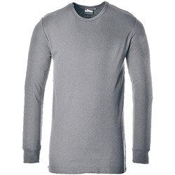 Portwest B123 Thermal Long Sleeve T-Shirt Grey 3XL on Productcaster.