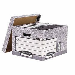 Fellowes Bankers Box System Large Archive Storage Box 01810-FF Pack 10 , HuntOffice.ie on Productcaster.