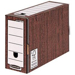 Bankers Box Premium 127mm Transfer File Woodgrain Pack of 5 5305 , HuntOffice.ie on Productcaster.