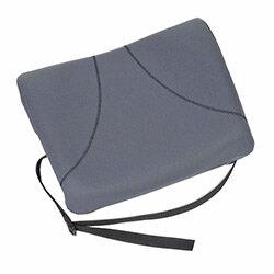 Fellowes Slimline Chair Back Support Soft-touch Fabric with Adjustable Strap Black , HuntOffice.ie on Productcaster.