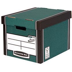 Bankers Box Premium Tall Box Green Pack of 5 7260806 , HuntOffice.ie on Productcaster.