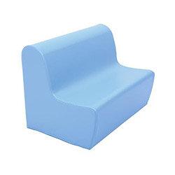 Big Sofa Seat Height 34cm Light Blue , HuntOffice.ie on Productcaster.