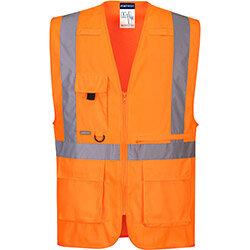 Portwest C357 Hi-Vis Executive Tablet Vest Orange 3XL , HuntOffice.ie on Productcaster.