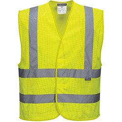 Portwest C370 Hi-Vis Full Mesh Vest Yellow SM on Productcaster.