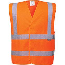 Portwest C470 Hi-Vis Band and Brace Vest Orange LXL , HuntOffice.ie on Productcaster.