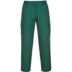 Portwest C701 Combat Trousers Bottle Green Size 32 (Regular Fit) on Productcaster.