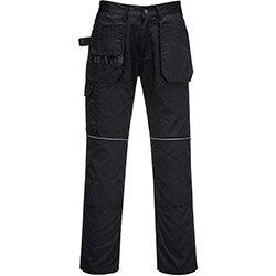 Portwest C720 Tradesman Holster Trousers Black Size 28 (Regular Fit) on Productcaster.