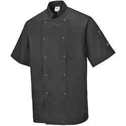 Portwest C733 Cumbria Chefs Jacket Black Medium , HuntOffice.ie on Productcaster.