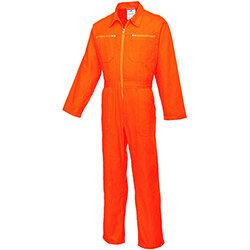 Portwest C811 Cotton Boilersuit Orange XSmall , HuntOffice.ie on Productcaster.