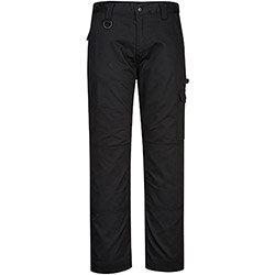 Portwest CD884 Super Worker Trousers Black Size 46 (Short Fit) , HuntOffice.ie on Productcaster.