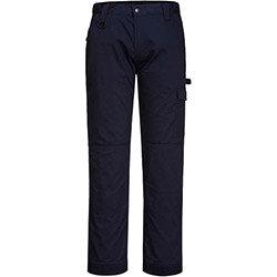 Portwest CD884 Super Worker Trousers Navy Size 32 (Short Fit) on Productcaster.