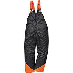 Portwest CH12 Chainsaw Bib & Brace Overall Black XL on Productcaster.