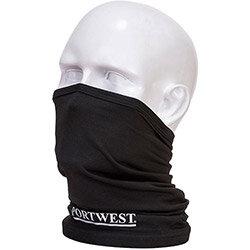 Portwest CS25 Anti-Microbial Multiway Scarf Black , HuntOffice.ie on Productcaster.