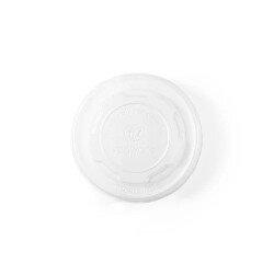 90mm Flat Bio Lid (FITS 8oz Soup Container) (Pack of 1000) on Productcaster.