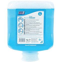 DEB Azure Foaming Hand Soap Refill Cartridges 1 Litre (Pack of 6) AZU1L on Productcaster.