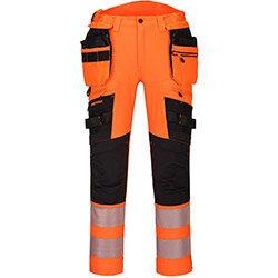 Portwest DX442 DX4 Hi-Vis Holster Trousers Orange & Black Size 42 , HuntOffice.ie on Productcaster.