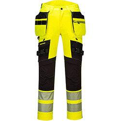 Portwest DX442 DX4 Hi-Vis Holster Trousers Yellow & Black Size 48 on Productcaster.