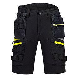 Portwest DX444 DX4 Holster Pocket Shorts Black Size 42 on Productcaster.