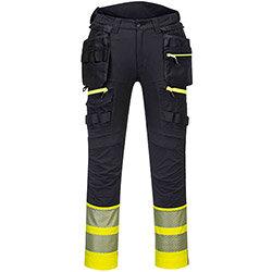 Portwest DX445 DX4 Class 1 Holster Trousers Yellow & Black Size 36 , HuntOffice.ie on Productcaster.