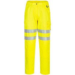 Portwest EC40 Eco Hi-Vis Trousers Yellow Size 30 on Productcaster.