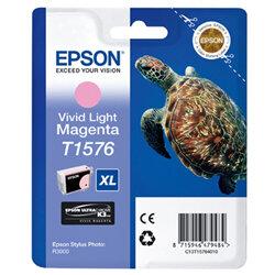 Epson Stylus Photo R3000 T1576 Inkjet Cartridge Light Magenta C13T15764010 , HuntOffice.ie on Productcaster.