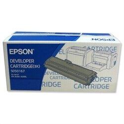 Epson S050167 Black Toner Cartridge C13S050167 3000+ Pages on Productcaster.