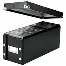 Leitz Click & Store DVD Storage Box Black Ref: 60420095 , HuntOffice.ie on Productcaster.